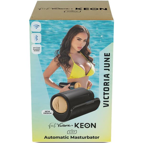 KEON WIFI COMBO VICTORIA JUNE AUTOMATSKI MASTURBATOR + FEEL STROKER