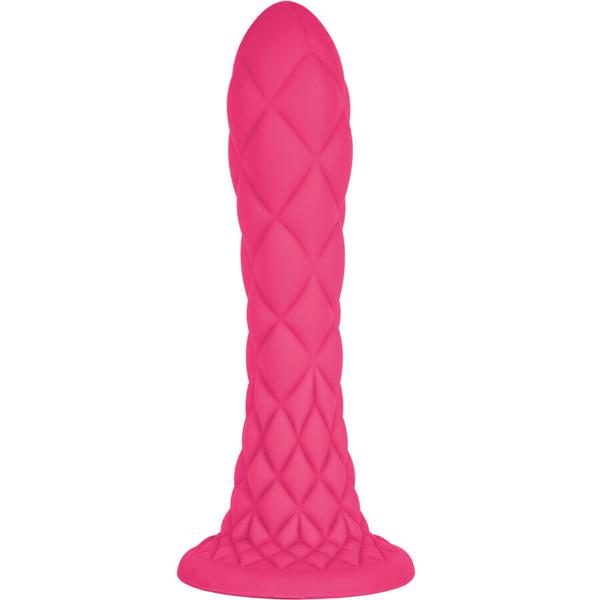 SANJIVI DILDO FANTAZIJA TEČNI SILIKON TERMOREAKTIVNI LJUBIČASTI 18.5 CM