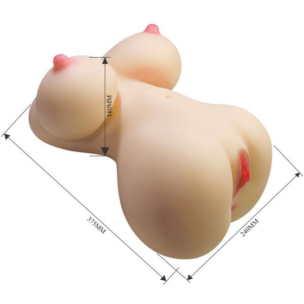 FIONA REALISTIC FEMALE TORSO VAGINA AND ANAL 7.1 KG