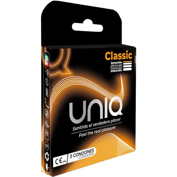 CLASSIC LATEX FREE CONDOMS 3 UNITS