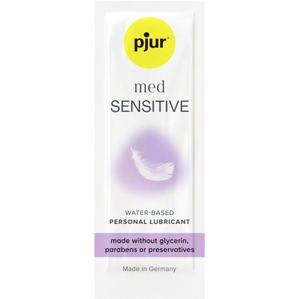 MED SENSITIVE GLIDE WATER BASED LUBRICANT 2 ML