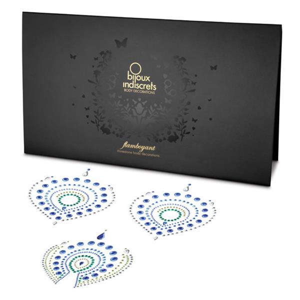 INDISCRETS FLAMBOYANT BLUE&GREEN