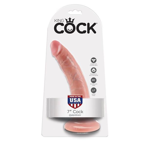 7 DILDO KOŽA 17.8 CM