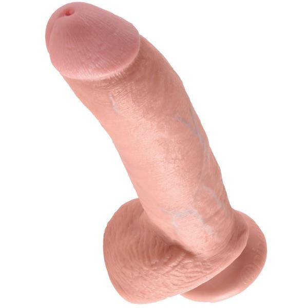 9 DILDO TJELOVITE BOJE S LOPTASTIM VRHOM 22.9 CM