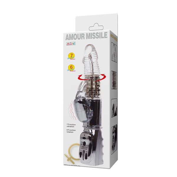 AMOUR RAKETA TRANSPARENTNI ROTATOR 26.5 CM