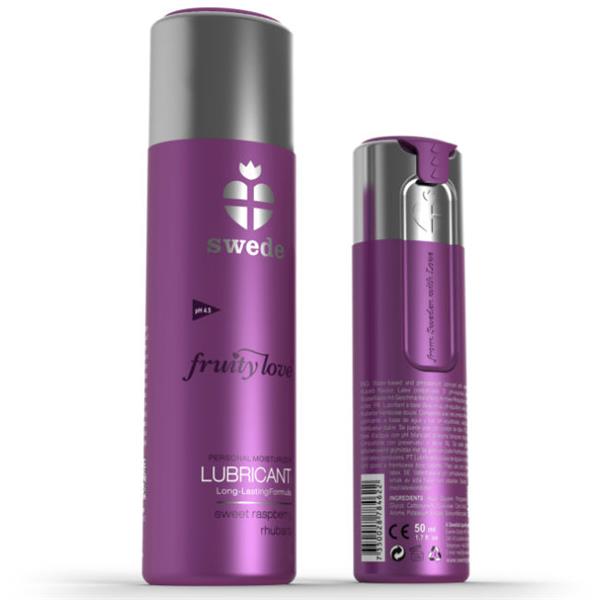 FRUITY LOVE LUBRICANT RASPBERRY RHUBARB 100 ML