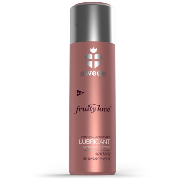 FRUITY LOVE LUBRICANT SPARKLING STRAWBERRY WINE 100 ML