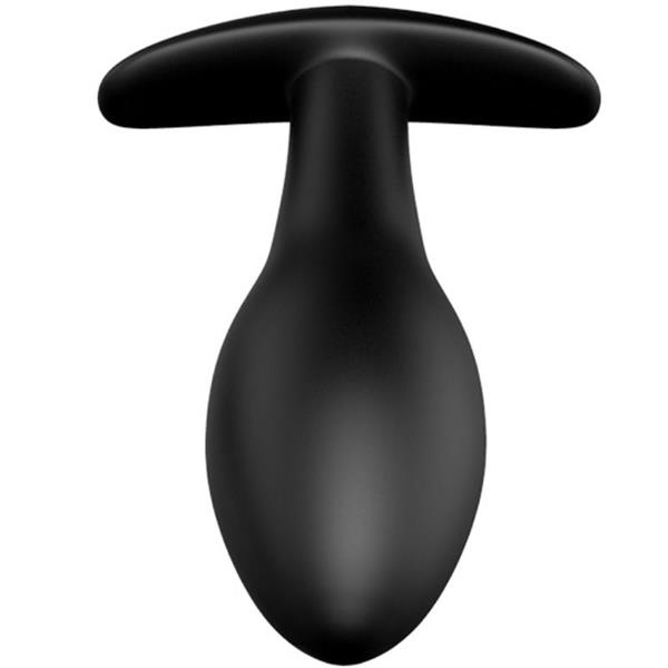 ANAL PLUG ANCHOR FORM SILICONE 12 VIBRATION MODES BLACK