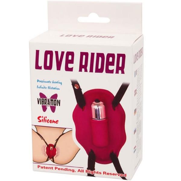 LOVE RIDER HARNESS WITH VIBRATION