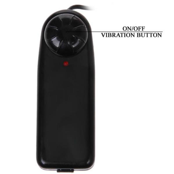 REALISTIC DILDO WITH VIBRATION AND ROTATION 20 CM