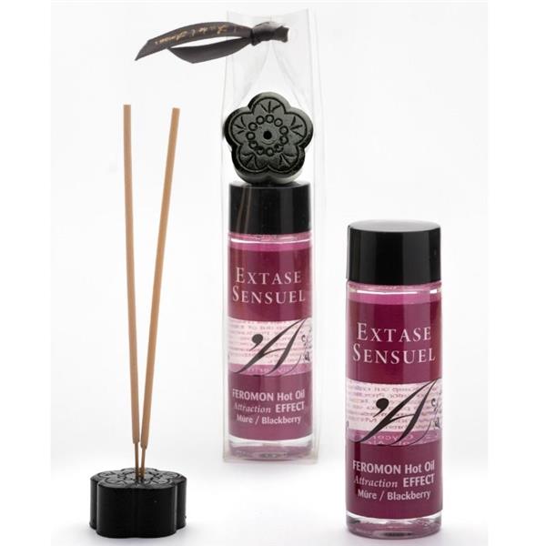 ULJE ZA MASAŽU S EFEKTOM TOPLINE S FEROMONIMA OD MALINE 100 ML