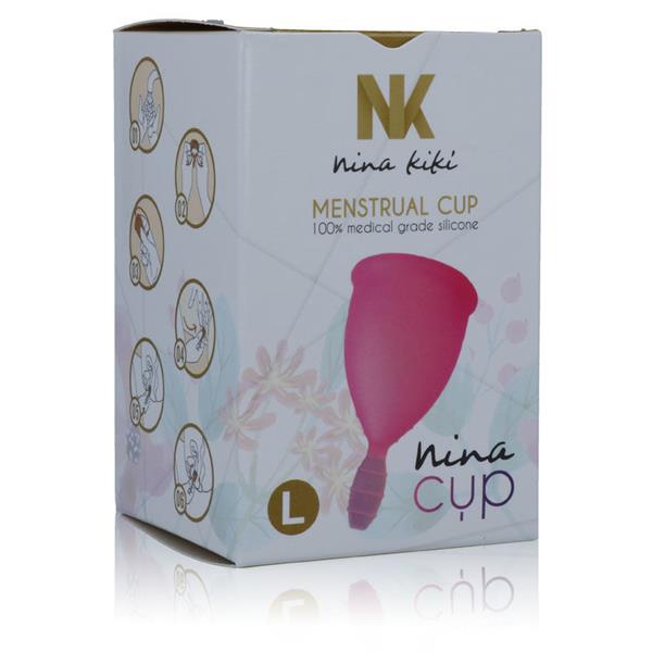 MENSTRUALNA SKODELICA ROZA - VELIKOST L