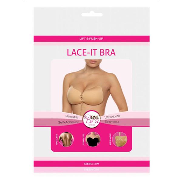 LACE-IT ENHANCEMENT PUSH-UP BEIGE CUP D