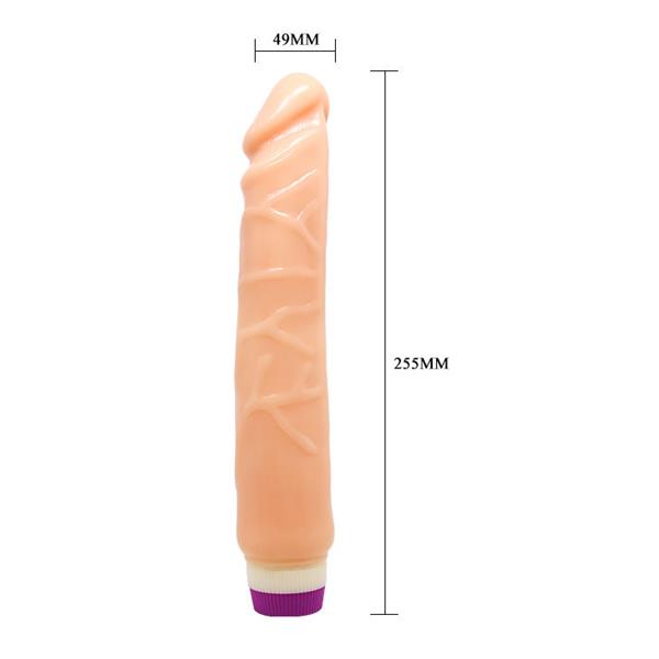 VALOVI UŽITKA REALISTIČNI VIBRIRAJUĆI 25.5 CM