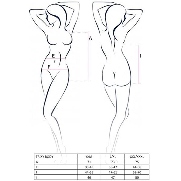 ŽENSKI TRIKSY TEDDY CRNI VELIČINA S/M