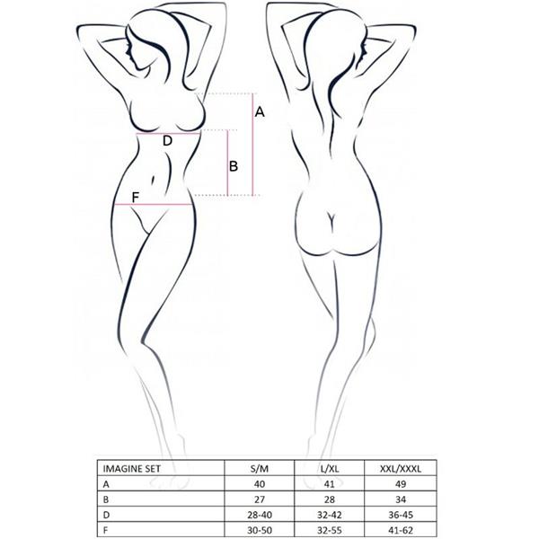 ŽENSKI IMAGINE KOMPLET VELIKOST S/M