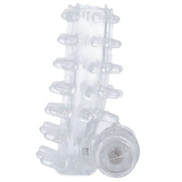 RING VIBRATING SLEEVE TRANSPARENT
