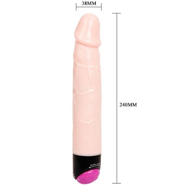 ŠARENI SEX VIBRATOR I ROTACIJA 24 CM