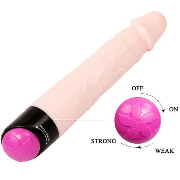 ŠARENI SEX VIBRATOR I ROTACIJA 24 CM