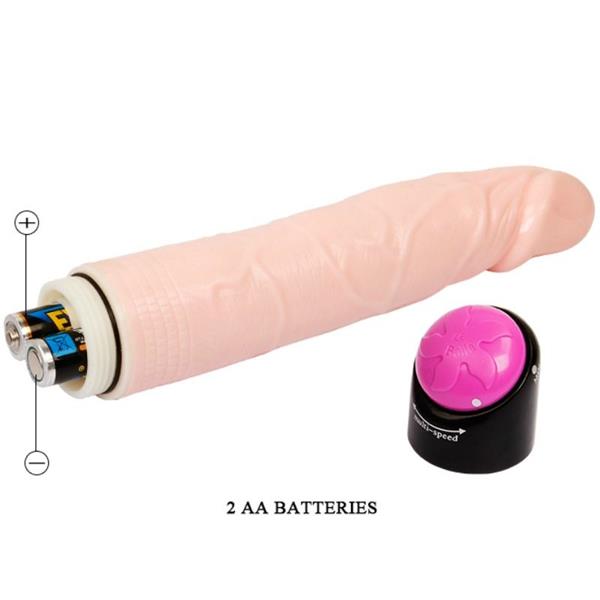 ŠARENI SEX VIBRATOR I ROTACIJA 24 CM
