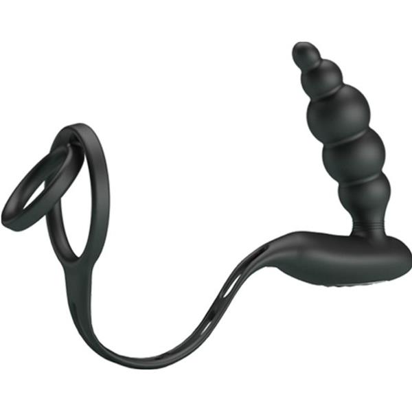 PENIS RINGS WITH VIBRATOR PLUG