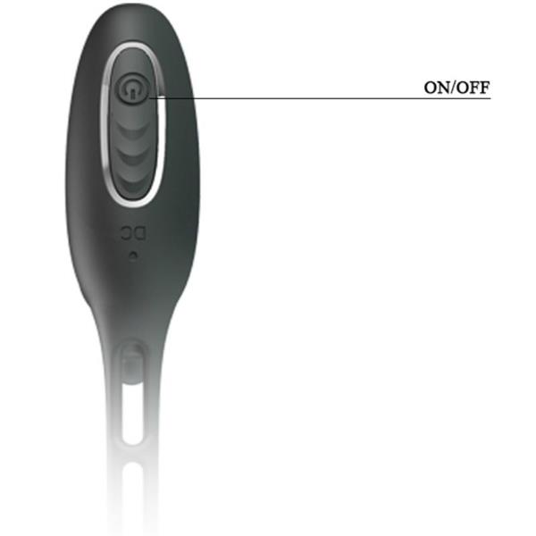 PENIS RINGS WITH VIBRATOR PLUG