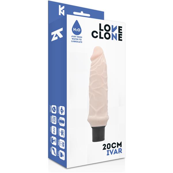 IVAR VIBRATOR Z SAMOLOKOM 20 CM -O- 3.7 CM