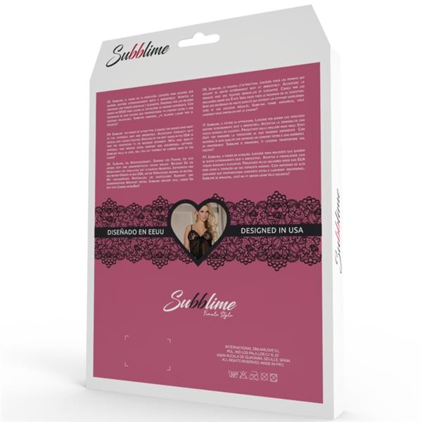 BABYDOLL CVJETNI MOTIVI U GRUDIMA S/M