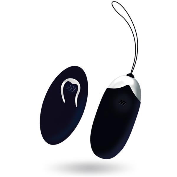 FLIPPY II VIBRATING EGG WITH REMOTE CONTROL BLACK