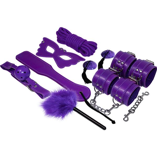 BDSM FETISH KIT PURPLE SERIES