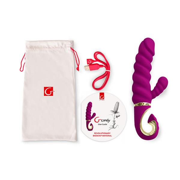 FUN TOYS ZEC VIBRATOR GCANDY SLATKA MALINA
