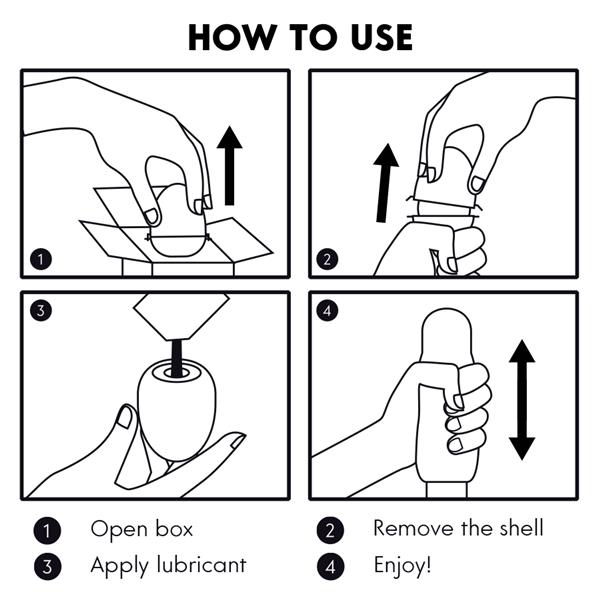 JAJČNI MASTURBATOR RDEČA EDITION DISCRETT