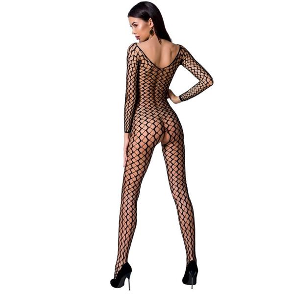 ŽENSKA BS068 BODYSTOCKING ČRNA ENA VELIKOST