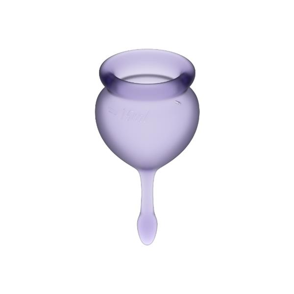 FEEL GOOD MENSTRUAL CUP TEMNO MODRA 15 + 20 ML