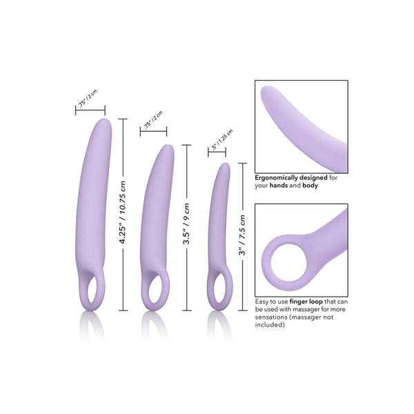DR LAURA BERMAN ALENA SET OF 3 SILICONE DILATORS