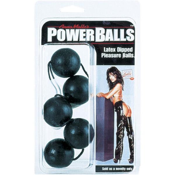 ANALNE POWER BALLS ČRNA