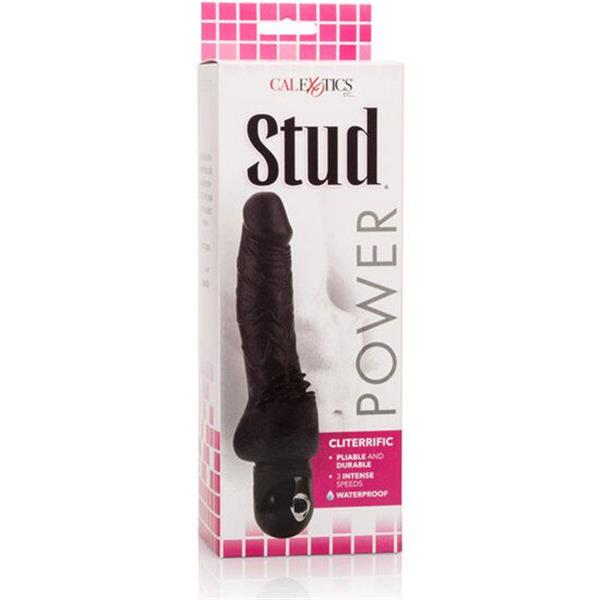 POWER STUD CLITERRIFIC BLACK VIBRATOR