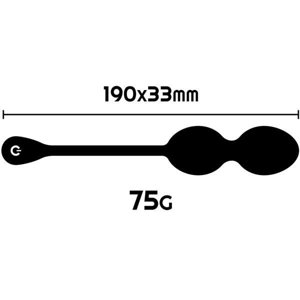 NISHA POLNJENE VIBRIRAJOČE KEGEL KROGLE ORHIDEE