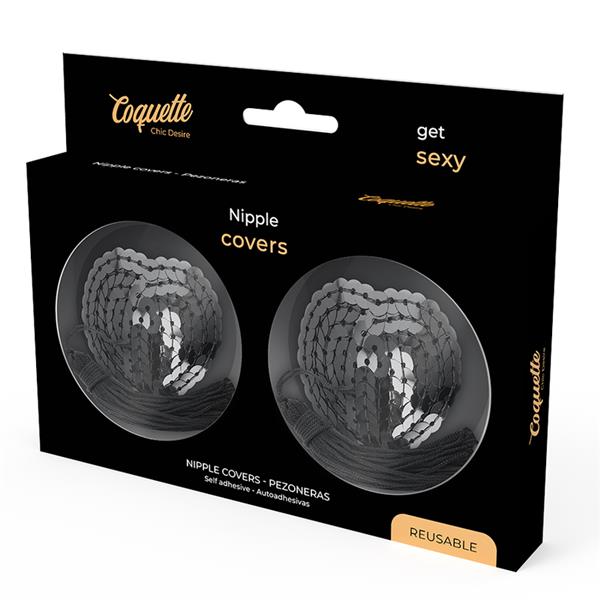 NIPPLE COVERS BLACK