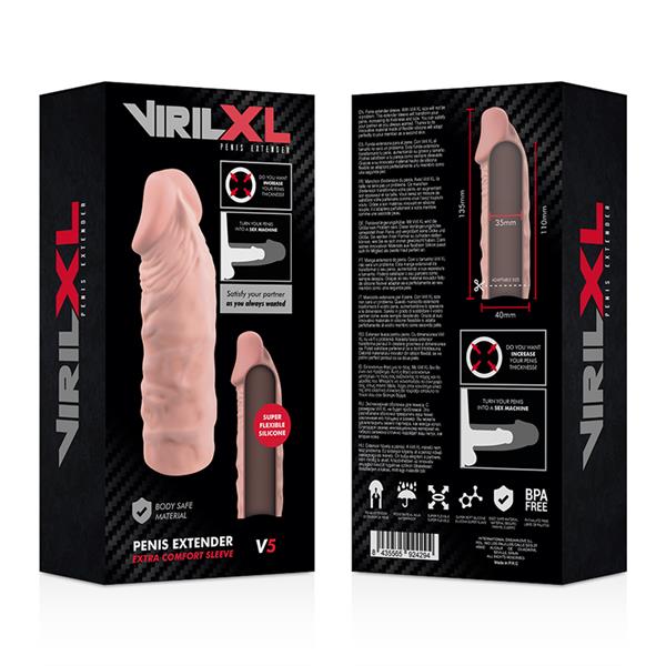 LIQUID SILICONE V5 NATURAL PENIS EXTENSION