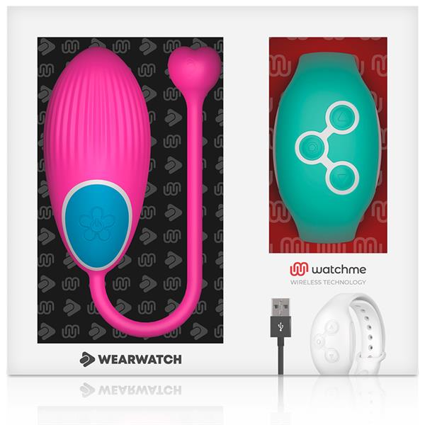 WATCHME TECHNOLOGY REMOTE CONTROL EGG FUCHSIA / SEAWATER