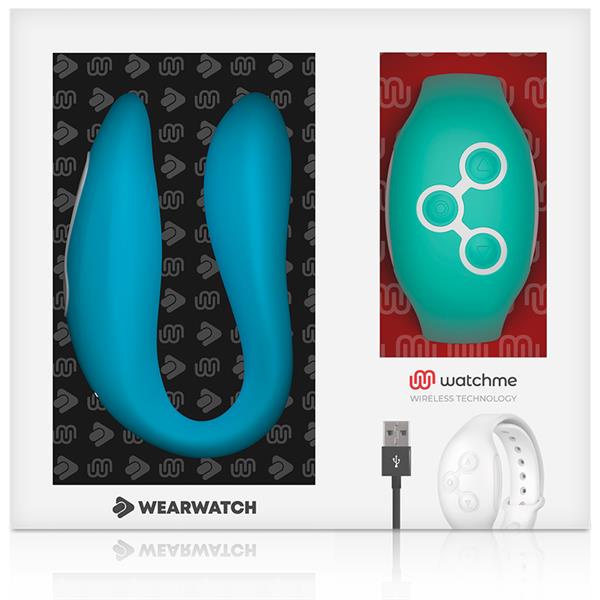 DUAL TECHNOLOGY WATCHME VIBRATOR INDIGO/SEAWATER