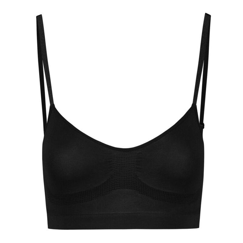 SREDNJA KONTROLA BRA BREZŠIVNA ČRNA SIZE S