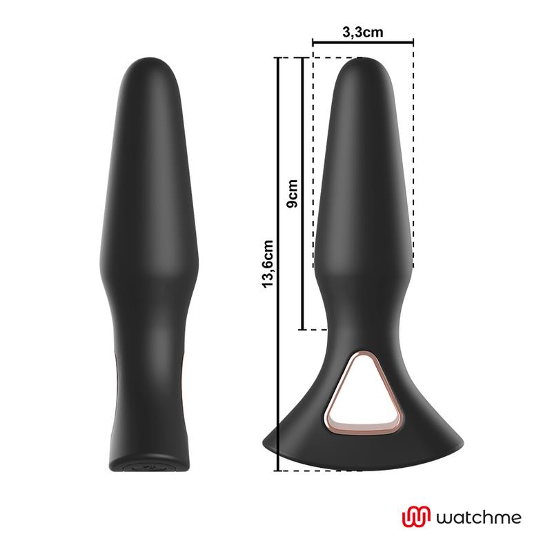 WATCHME DALJINSKI KONTROLNI VIBRATOR ANALNI ČEP ALEXANDRU