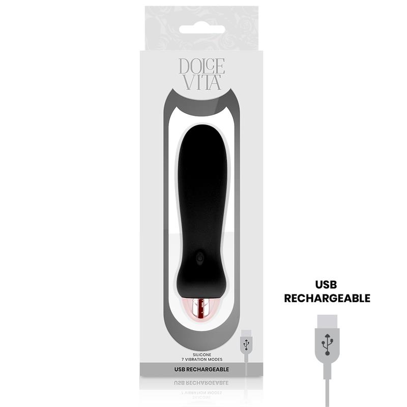 POLNILNI VIBRATOR FIVE ČRN 7 HITROSTI