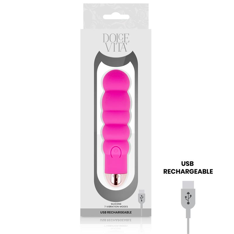 PUNJIVI VIBRATOR SIX PINK 7 BRZINA