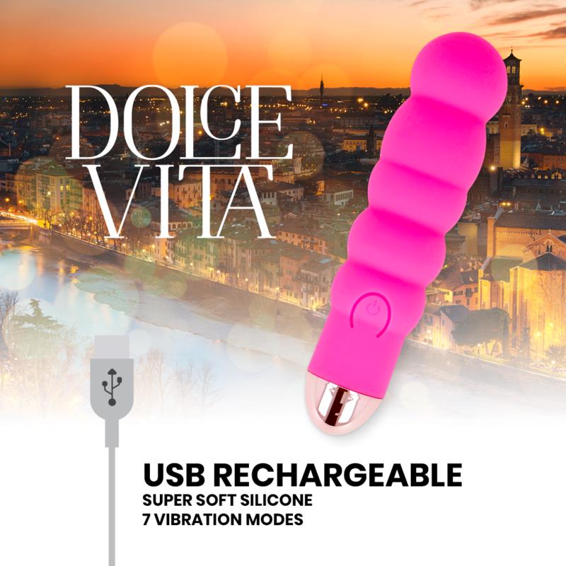 PUNJIVI VIBRATOR SIX PINK 7 BRZINA