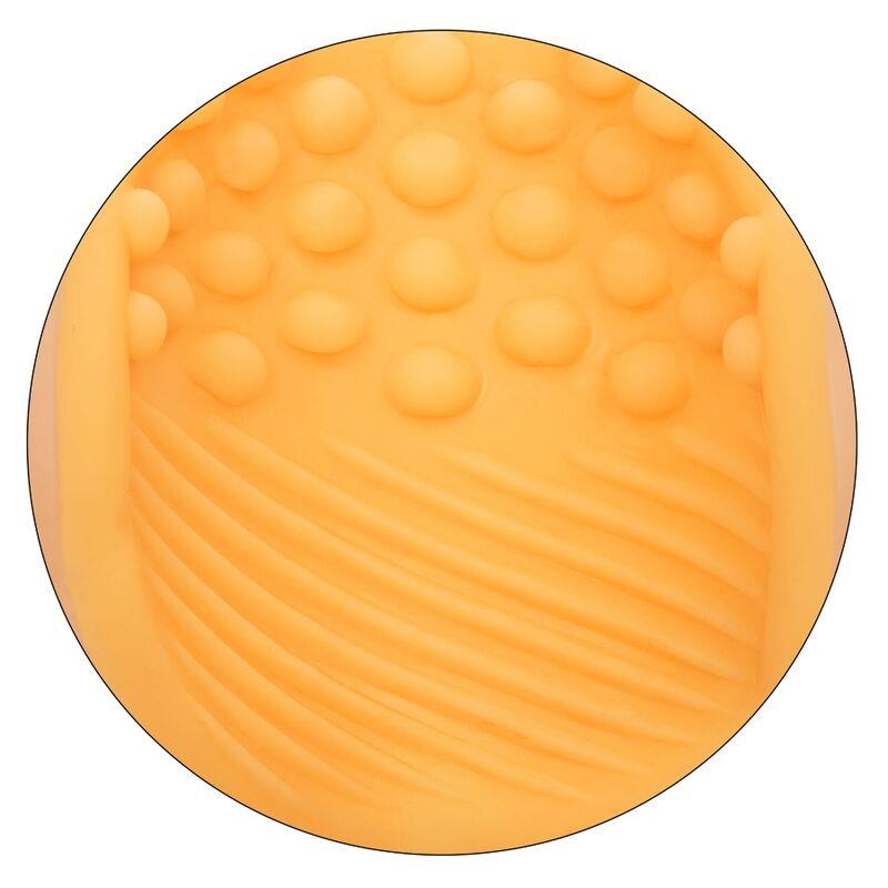 MASTURBATOR Z BEAD GRIP ORANŽNA