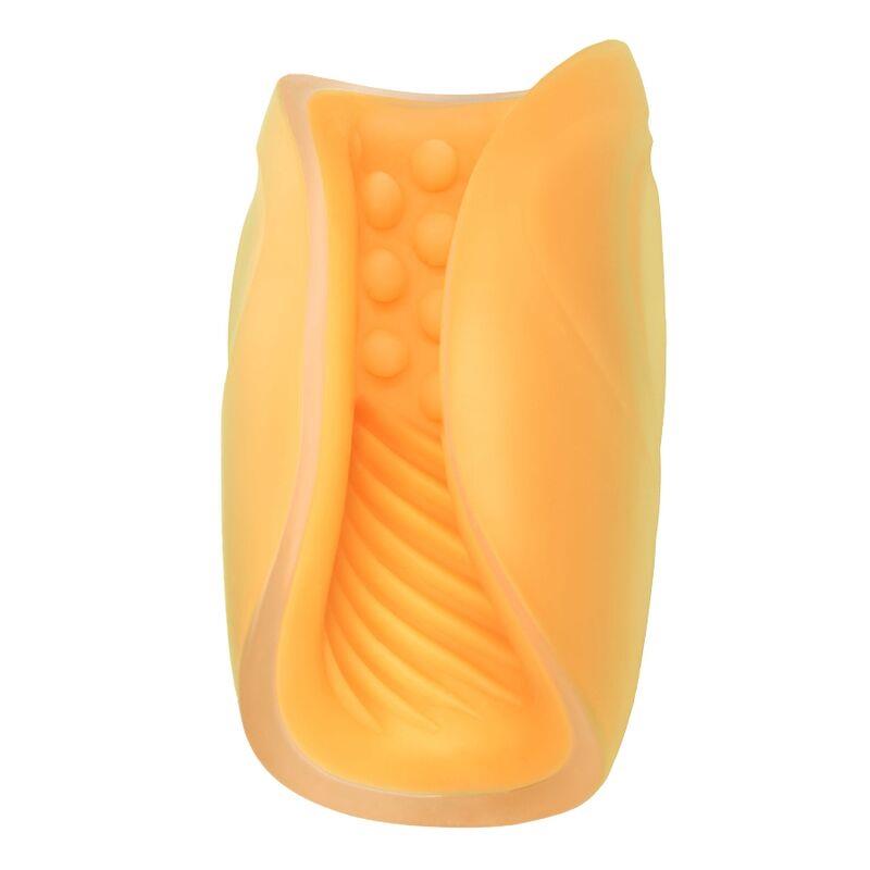 MASTURBATOR Z BEAD GRIP ORANŽNA