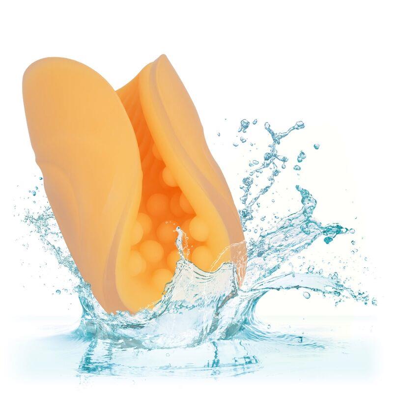 MASTURBATOR Z BEAD GRIP ORANŽNA